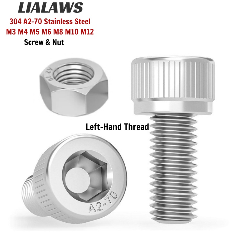 Left Crank Arm Power Meter - 304 A2 Stainless Steel Left‑Hand Thread