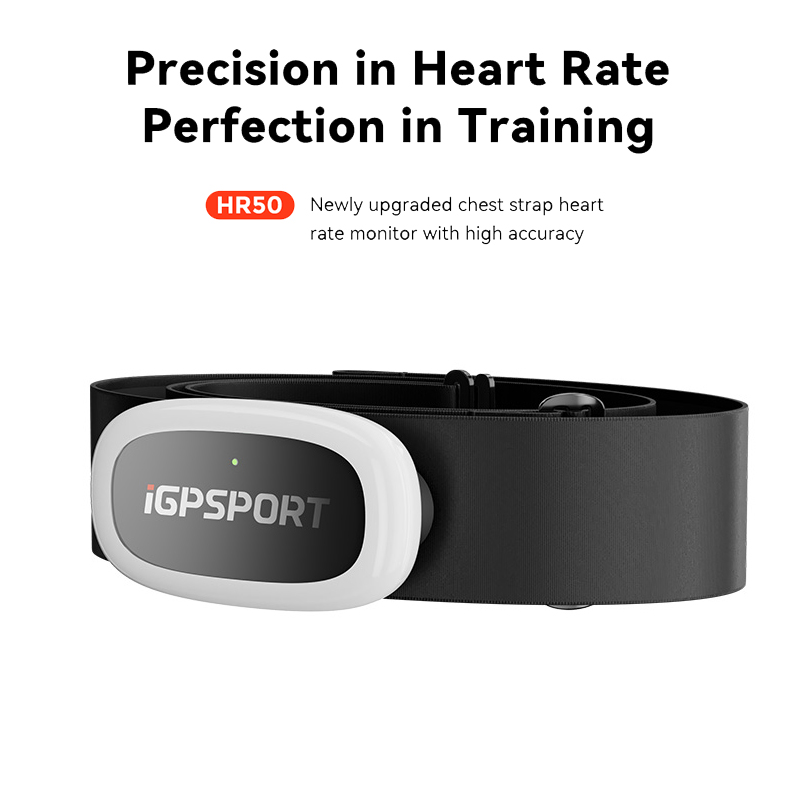 Heart Rate Monitor Chest Strap Ant+ - HR50 IGPSPORT ANT+ Heart Rate Sensor