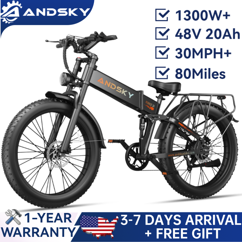 Cadence Speed Dual Sensor 2 In 1 - ANDSKY Forge 26 Foldable Electric Bike