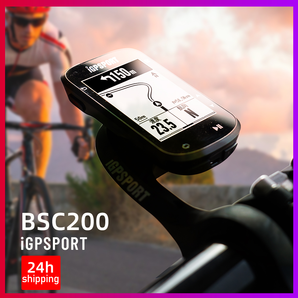 Bike Computer Gps Navigation Map - IGPSPORT BSC200 GPS Bike Computer Portuguese