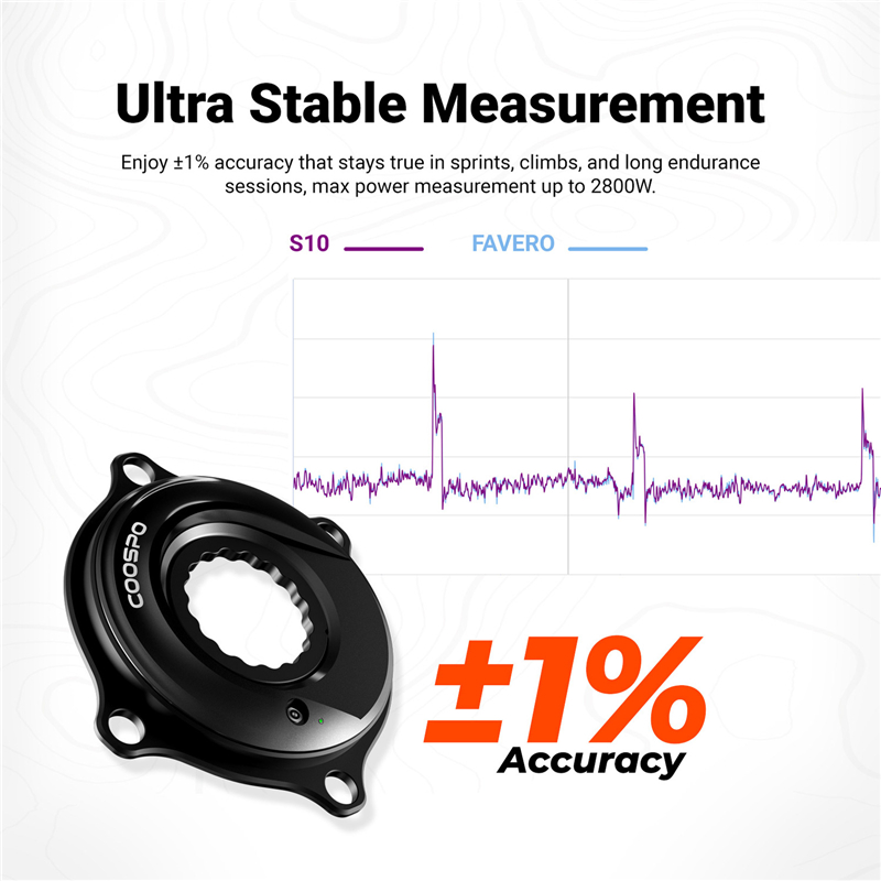 COOSPO New Road Bike S10 Spide - Spider Power Meter 110 Bcd ulasan dan harga