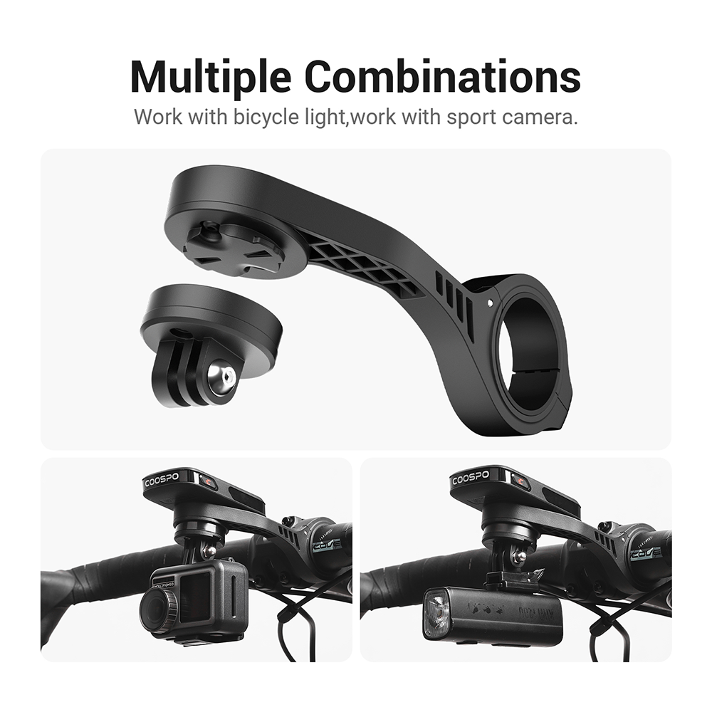 COOSPO Bike Computer Out Front - Out Front Bike Computer Mount Garmin ulasan dan harga