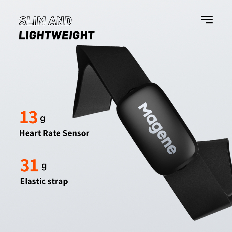 Magene H64 Heart Rate Monitor  - Heart Rate Monitor Chest Strap Ant+ ulasan dan harga