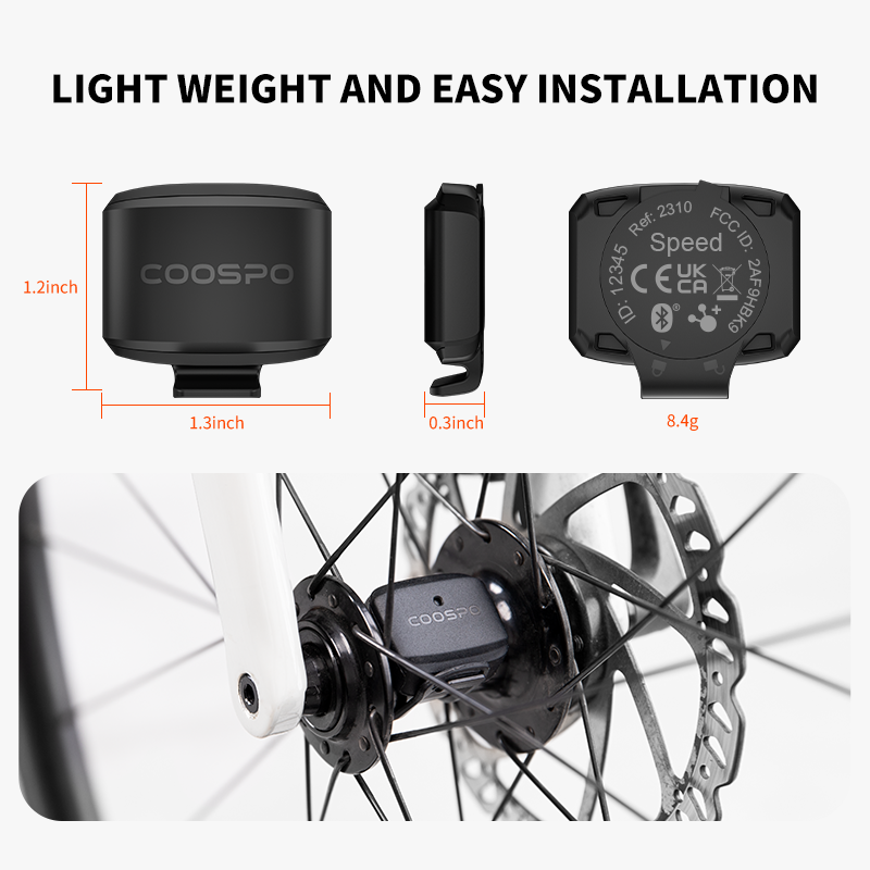 CooSpo Bicycle Speed Sensor Ca - Cycling Cadence Sensor Bluetooth Ant ulasan dan harga