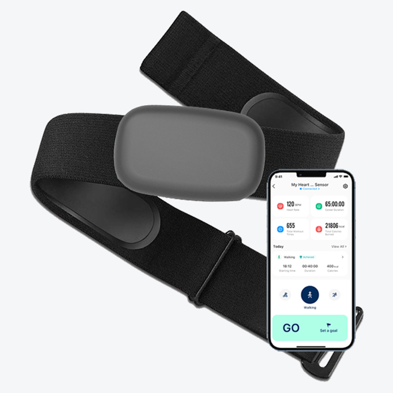 FITCENT5.3 Khz Chest Heart Rat - Heart Rate Monitor Chest Strap Ant+ ulasan dan harga