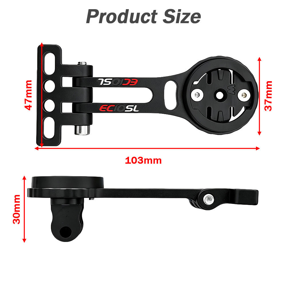 Adjustable Foldable Bike Compu - Out Front Bike Computer Mount Garmin ulasan dan harga