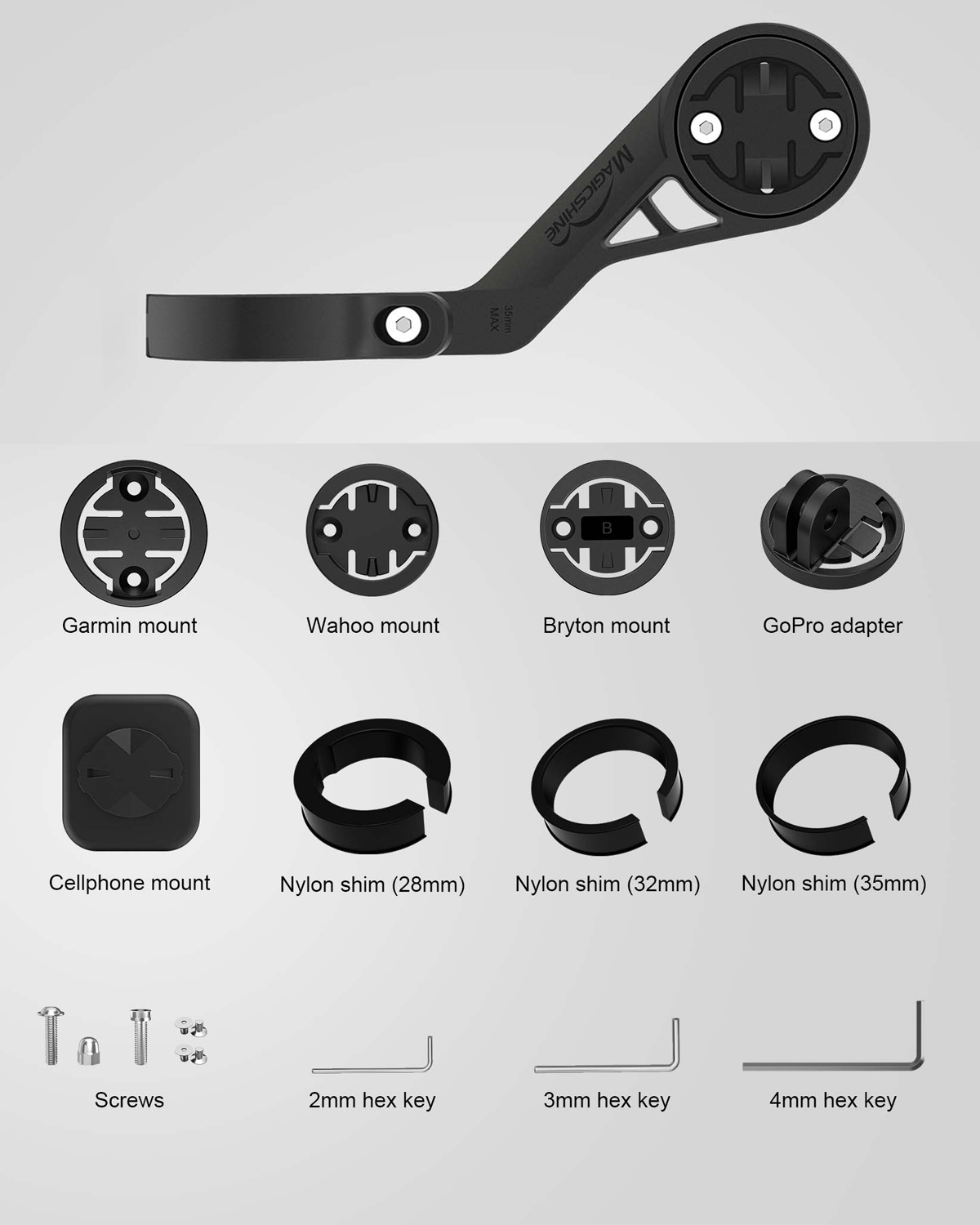 Out Front Bike Mount, Compatib - Out Front Bike Computer Mount Garmin ulasan dan harga