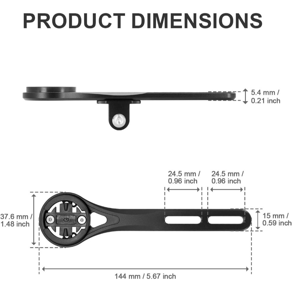 Bike Handlebar Out Front Combo - Out Front Bike Computer Mount Garmin ulasan dan harga