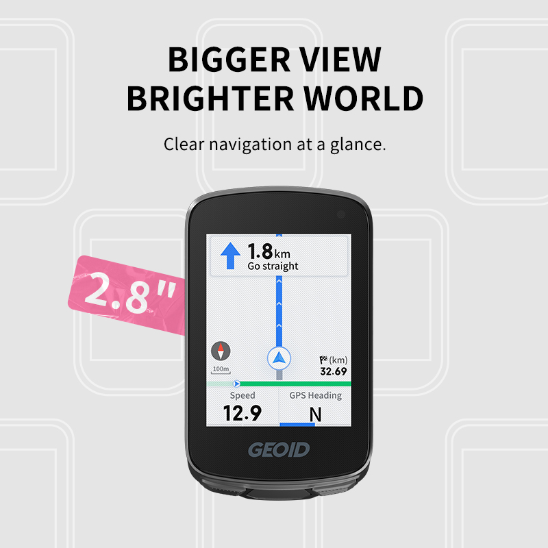 GEOID CC700 GPS Bike Computer  - Bike Computer Gps Navigation Map ulasan dan harga