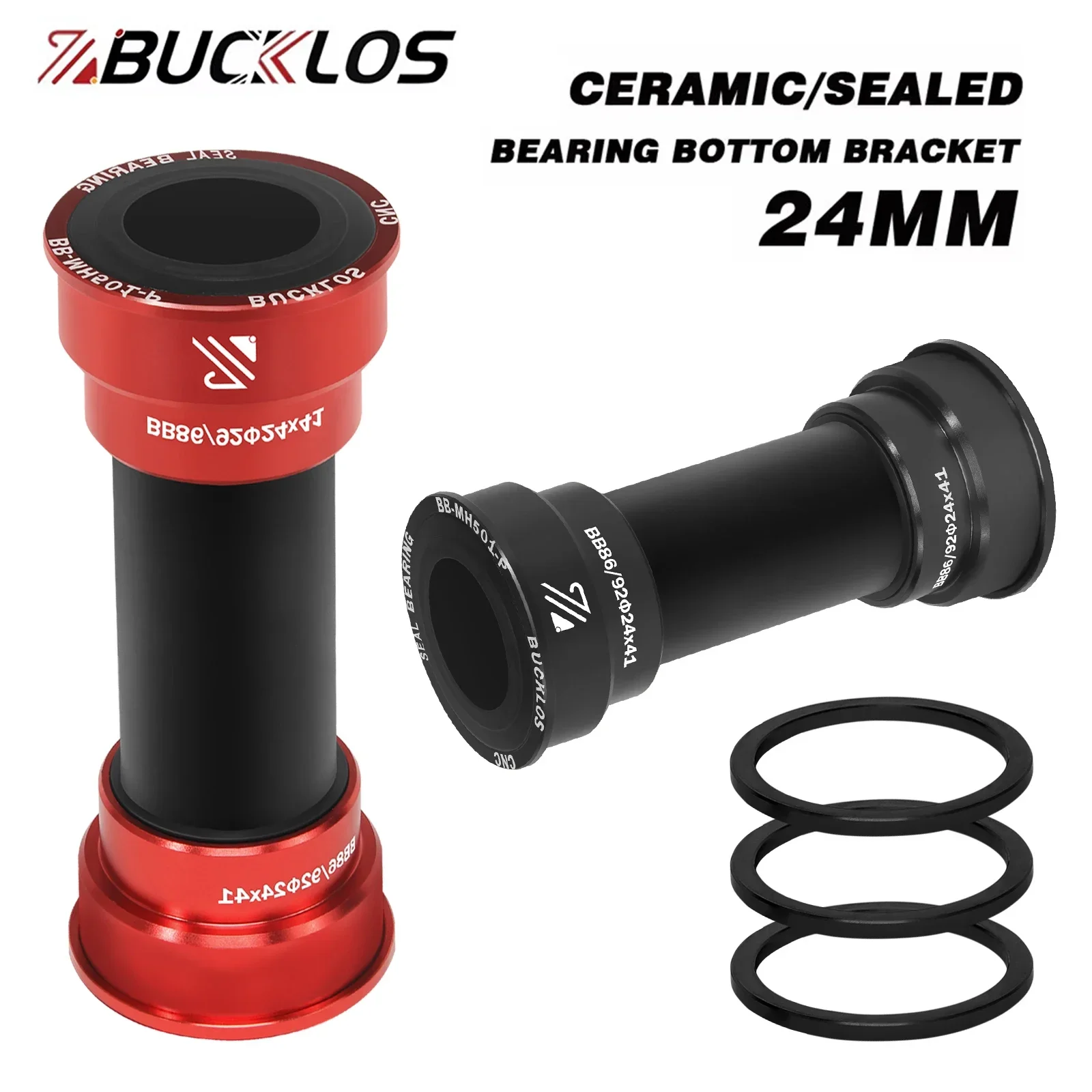 BUCKLOS BB86 92 Bottom Bracket - Ceramic Bearing Bottom Bracket Bb86 ulasan dan harga
