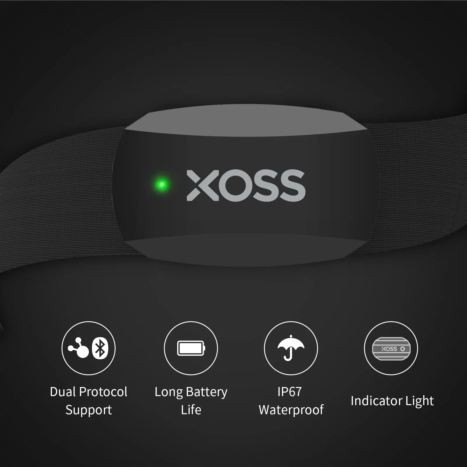 XOSS X2 Chest Strap Heart Rate - Heart Rate Monitor Chest Strap Ant+ ulasan dan harga