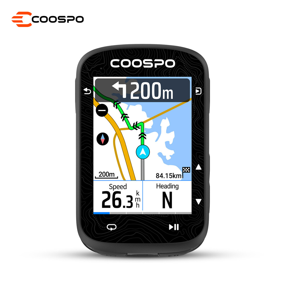 NEW COOSPO CS600 Touch-screen  - Bike Computer Gps Navigation Map ulasan dan harga