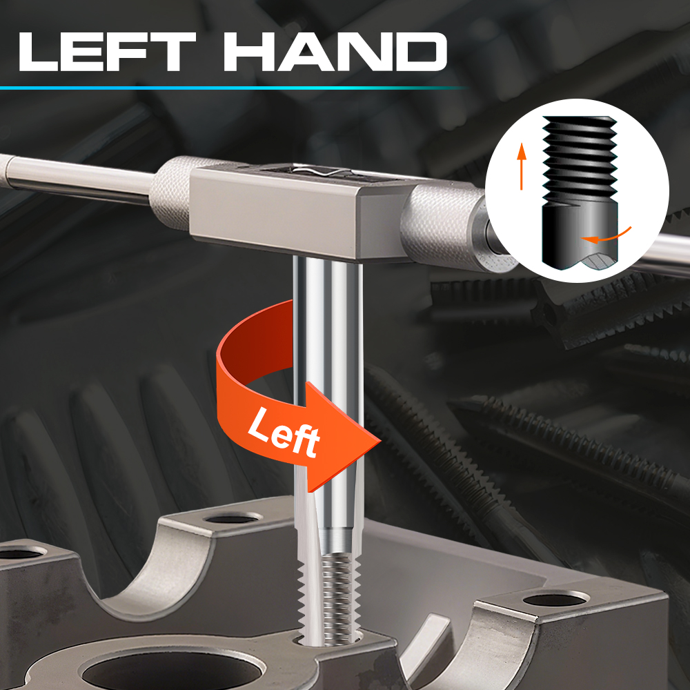 2pcs Left Hand Thread Tap Set  - Left Crank Arm Power Meter ulasan dan harga