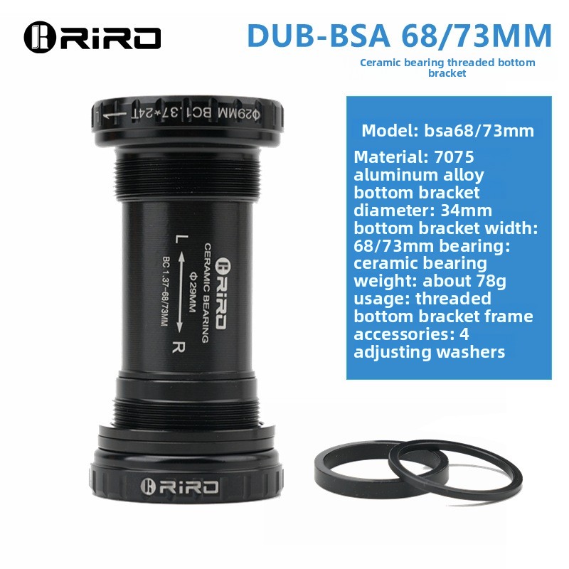 RIRO Ceramic Bottom Bracket BS - Ceramic Bearing Bottom Bracket Bb86 ulasan dan harga