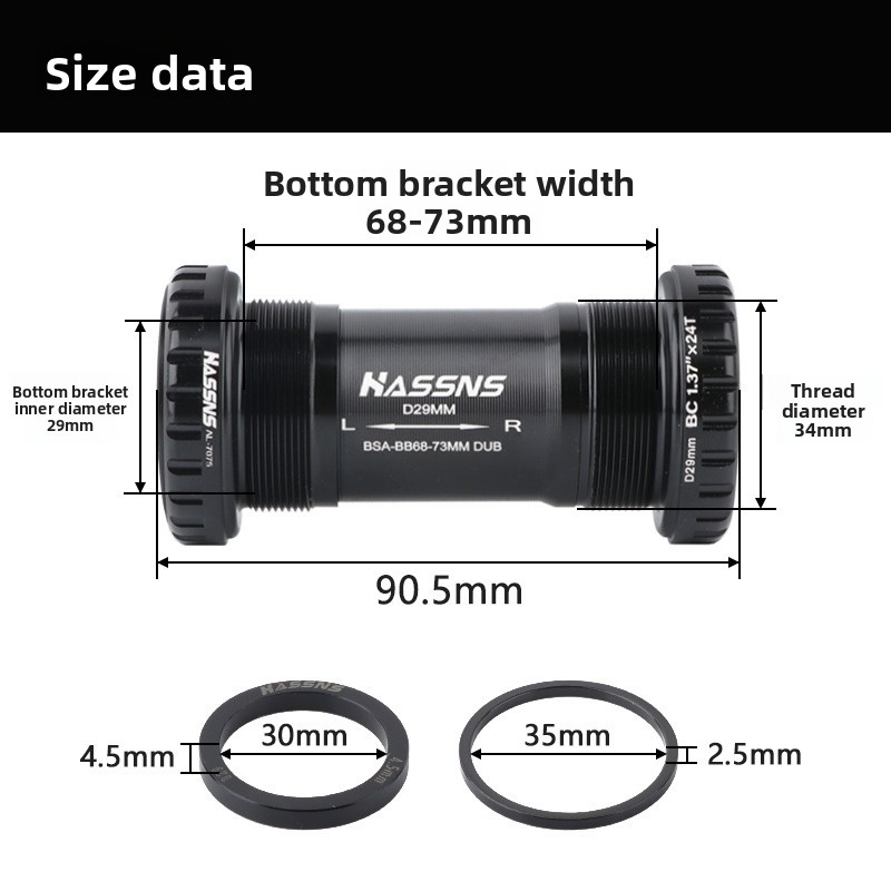 RIRO Ceramic Bottom Bracket BS - Ceramic Bearing Bottom Bracket Bb86 ulasan dan harga