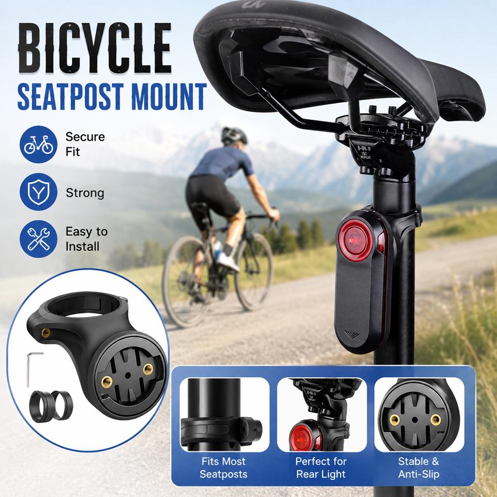 Tail Light Seatpost Bracket Ho - Bike Radar Tail Light Camera Rearview ulasan dan harga
