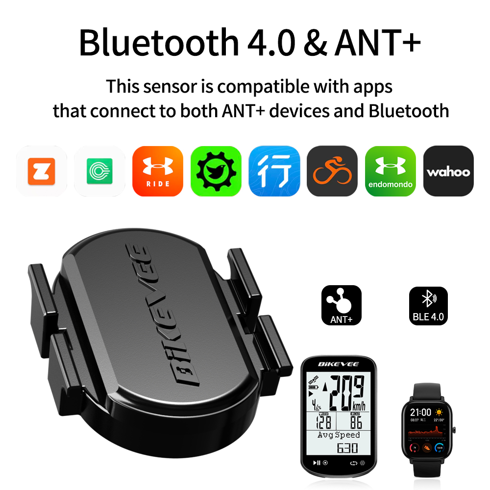 BIKEVEE Universal Wireless ANT - Cycling Cadence Sensor Bluetooth Ant ulasan dan harga