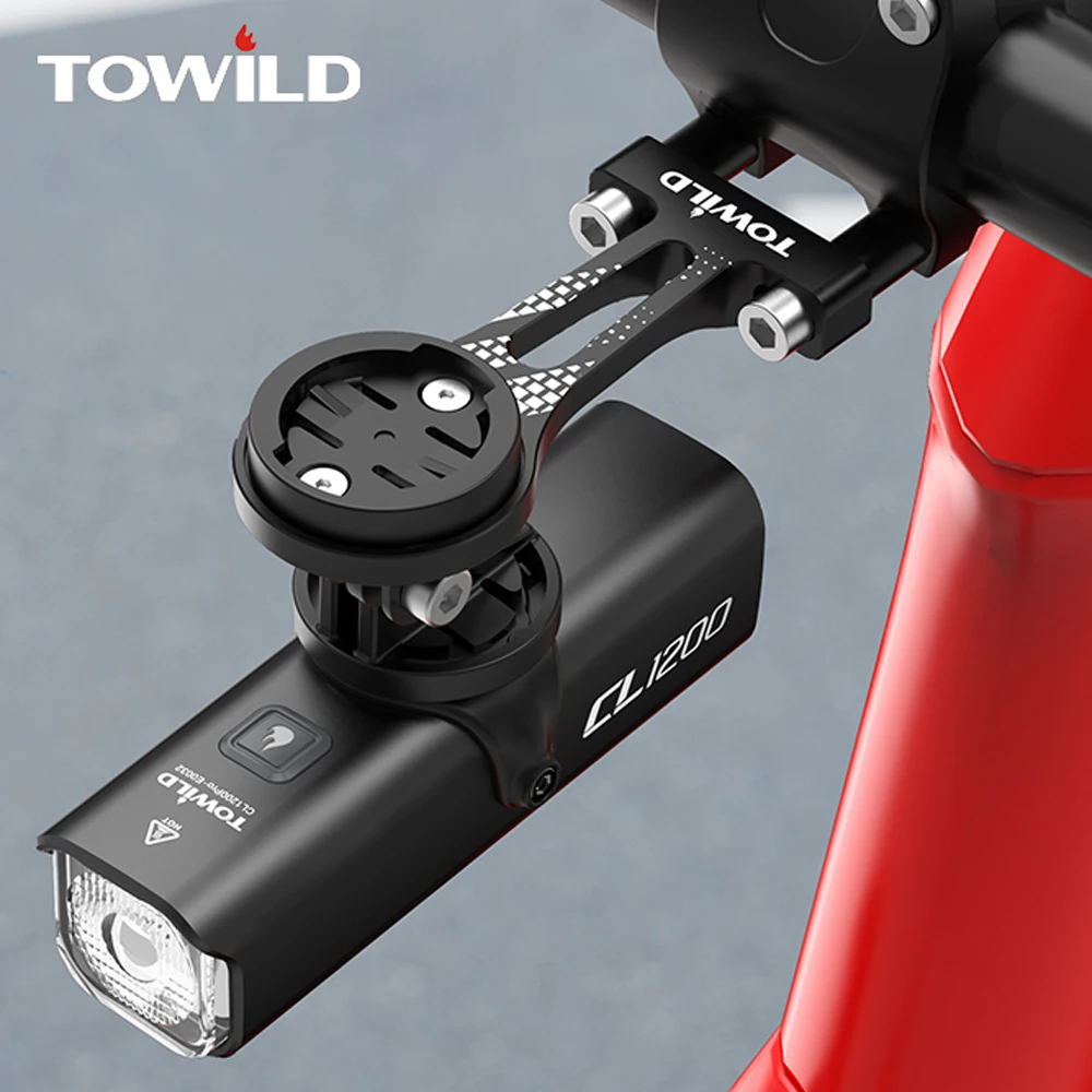 TOWILD AS80 Aluminum Cycling C - Out Front Bike Computer Mount Garmin ulasan dan harga
