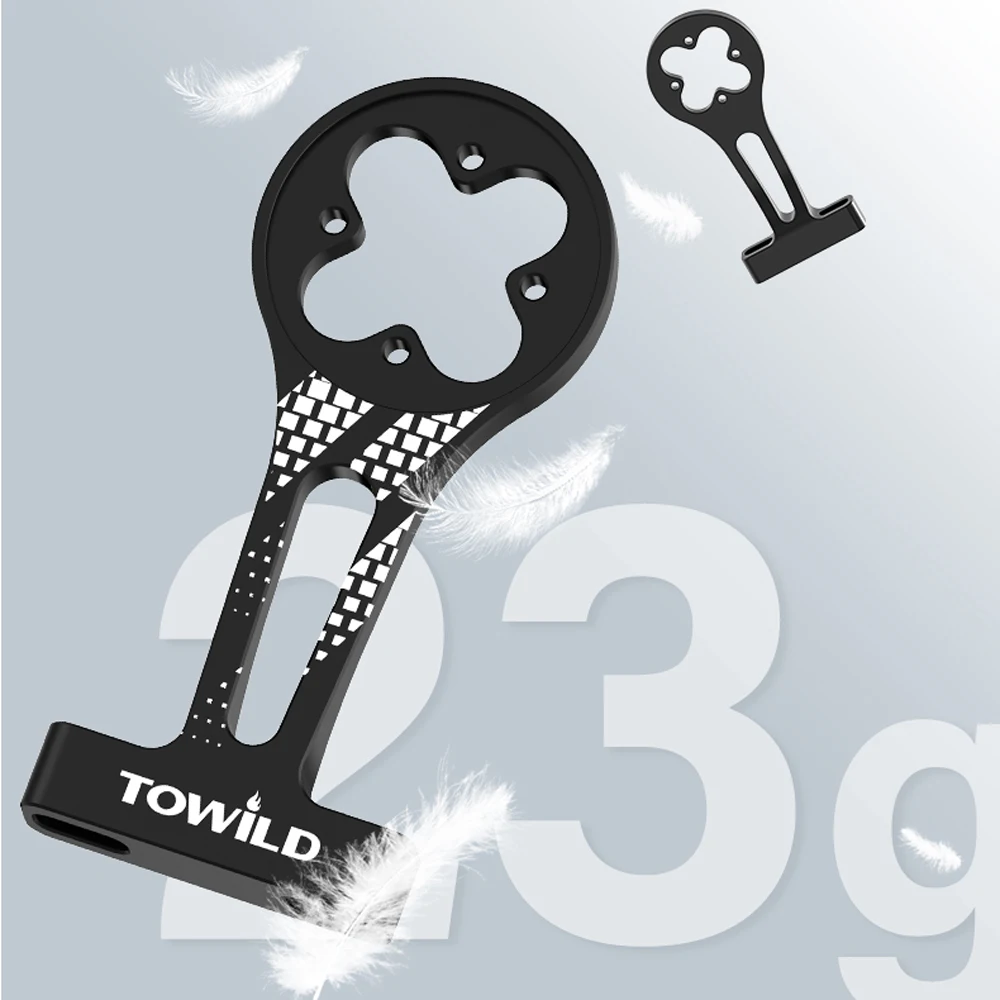 TOWILD AS80 Aluminum Cycling C - Out Front Bike Computer Mount Garmin ulasan dan harga