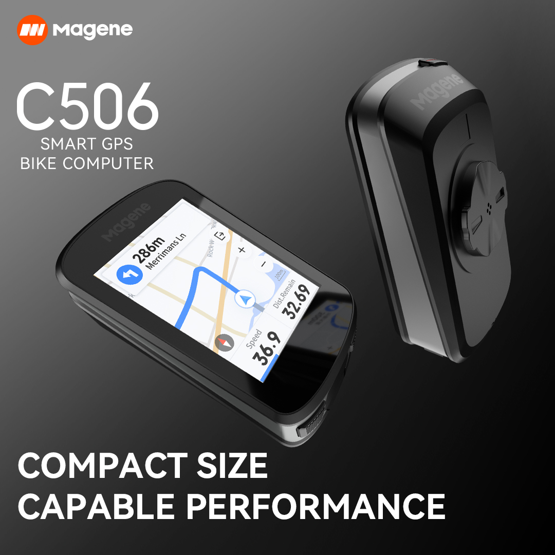 Magene C506 GPS Bike Computer  - Bike Computer Gps Navigation Map ulasan dan harga