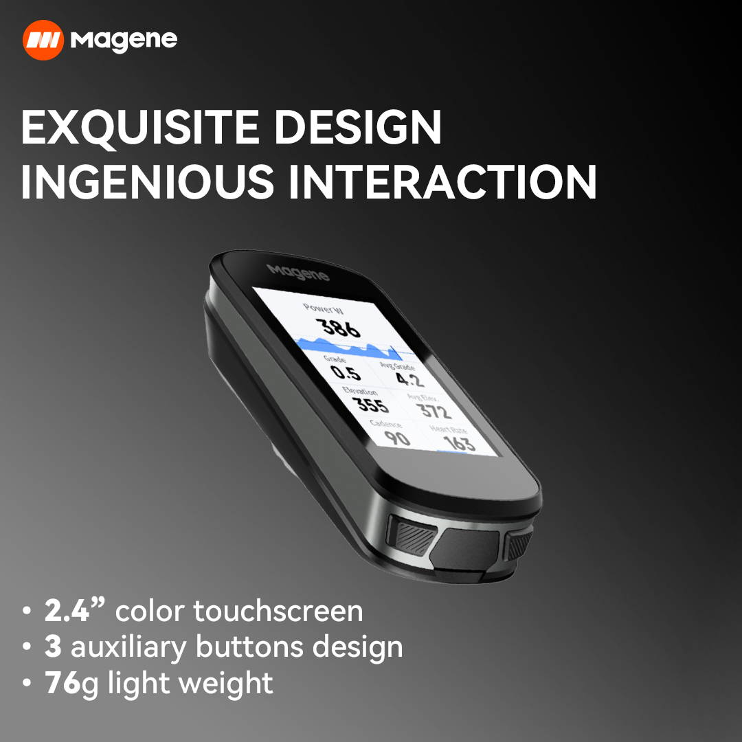 Magene C506 GPS Bike Computer  - Bike Computer Gps Navigation Map ulasan dan harga