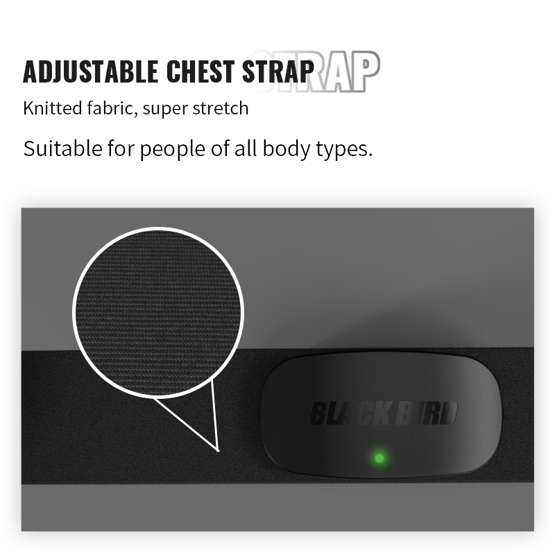 BlackBird HR1 Heart Rate Senso - Heart Rate Monitor Chest Strap Ant+ ulasan dan harga