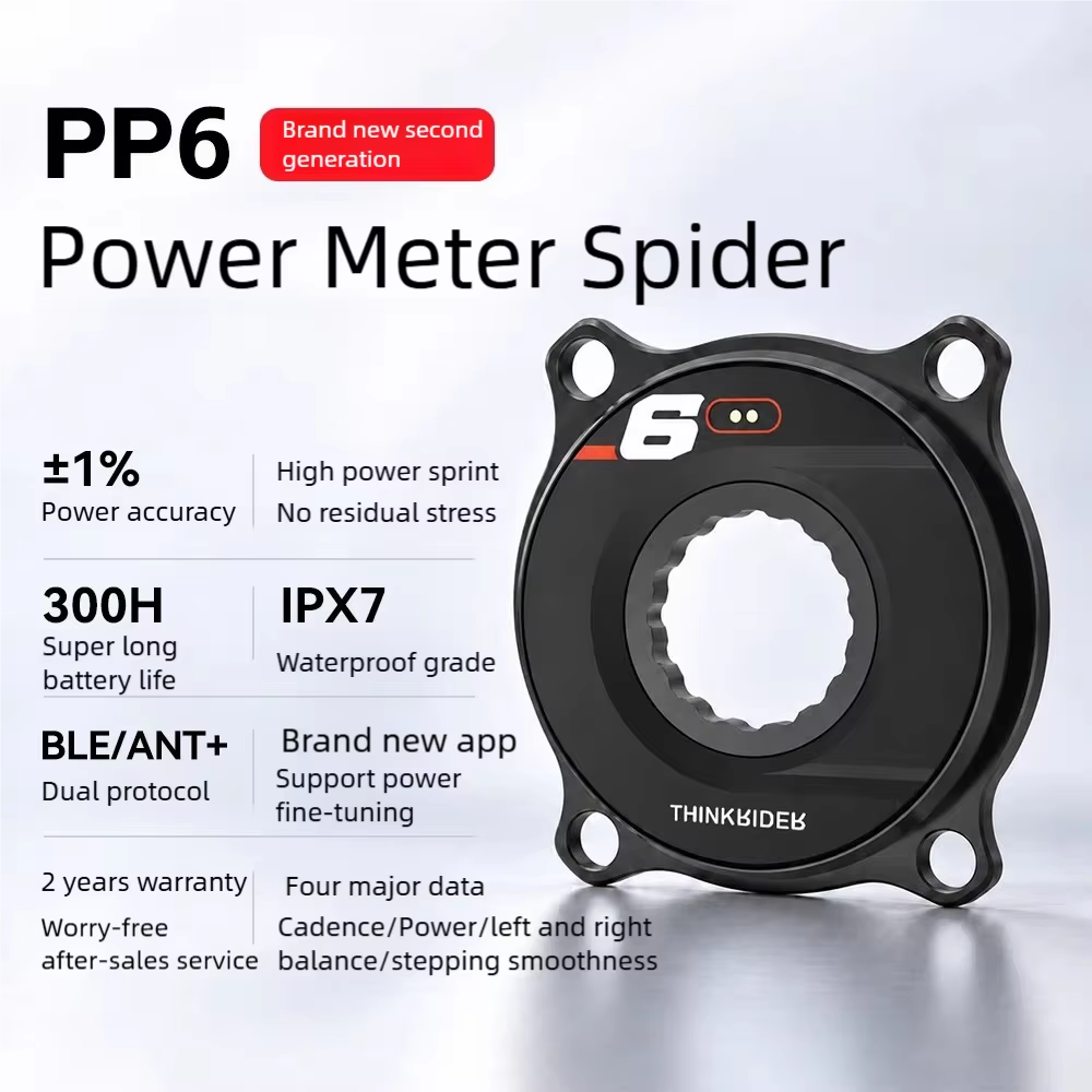 ThinkRider PP6 Bicycle Power M - Spider Power Meter 110 Bcd ulasan dan harga