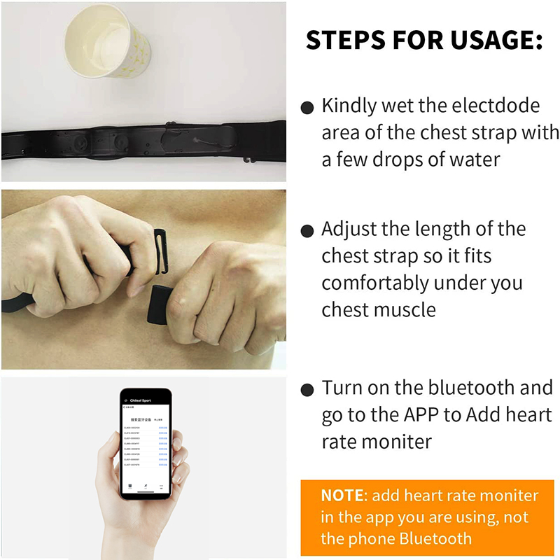 FITCENT 5.3Khz Heart Rate Moni - Heart Rate Monitor Chest Strap Ant+ ulasan dan harga