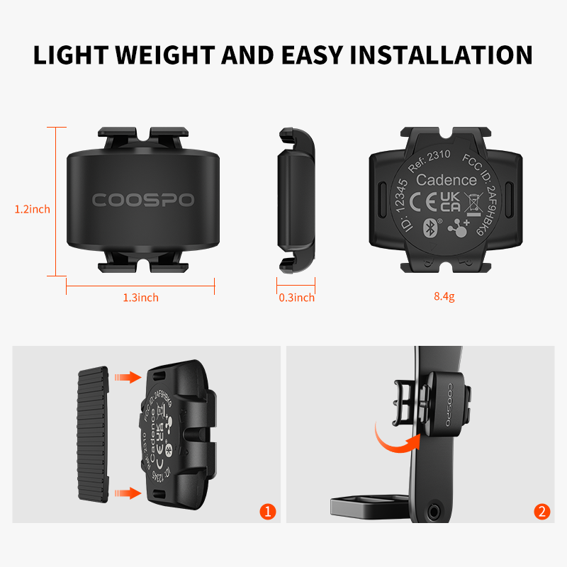 CooSpo Bicycle Speed Sensor Ca - Cycling Cadence Sensor Bluetooth Ant ulasan dan harga