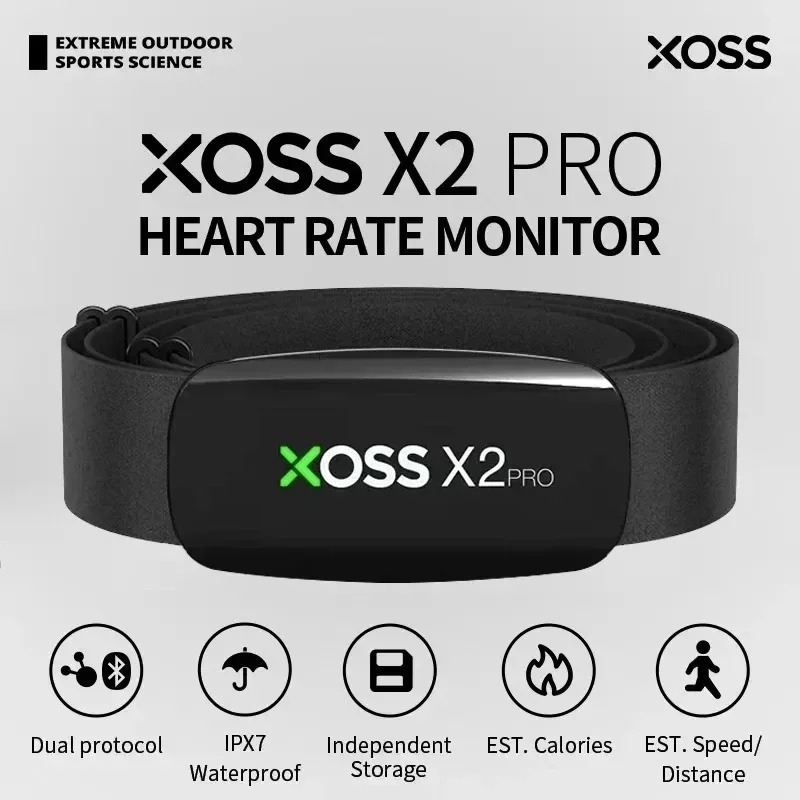 XOSS X2 Pro Heart Rate Monitor - Heart Rate Monitor Chest Strap Ant+ ulasan dan harga