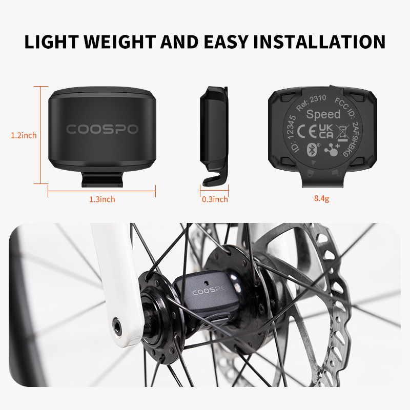 COOSPO Bicycle Cadence/Speed S - Cycling Cadence Sensor Bluetooth Ant ulasan dan harga