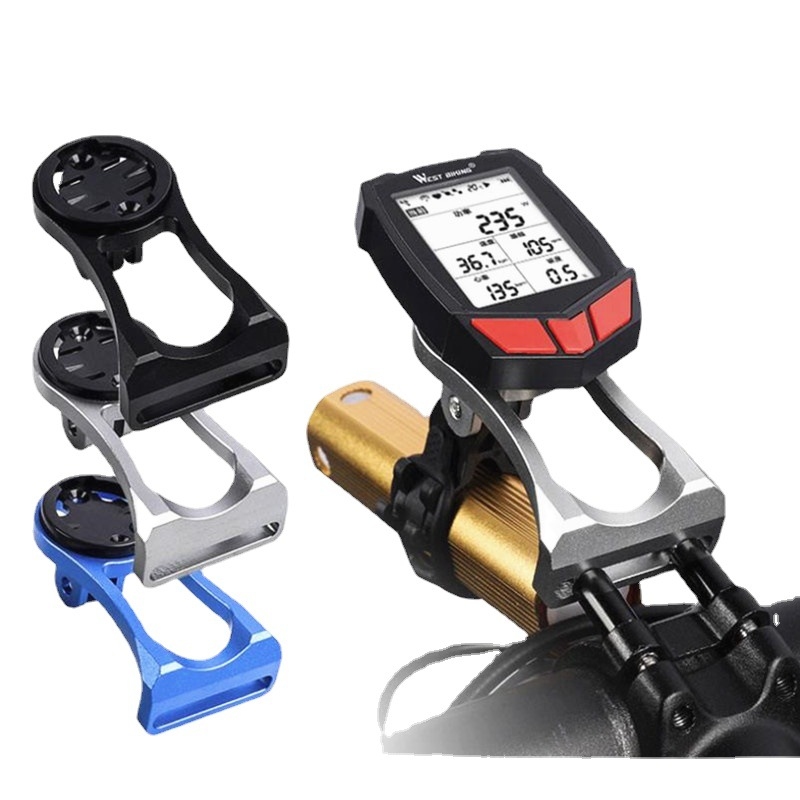 CNC Aluminum Bike Computer Mou - Out Front Bike Computer Mount Garmin ulasan dan harga