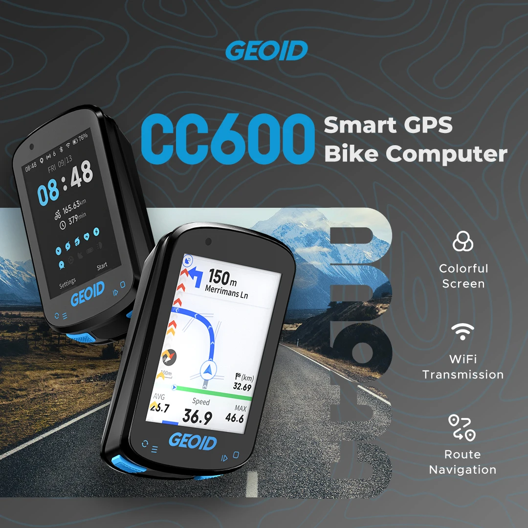 Geoid CC600 Bike Computer Colo - Bike Computer Gps Navigation Map ulasan dan harga