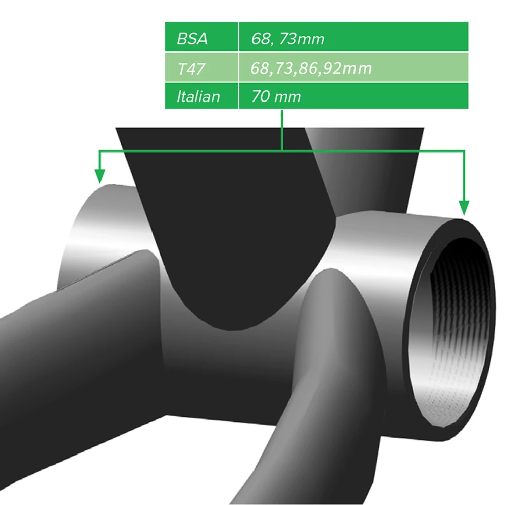 ZTTO BB DUB Bicycle Bottom Bra - Ceramic Bearing Bottom Bracket Bb86 ulasan dan harga
