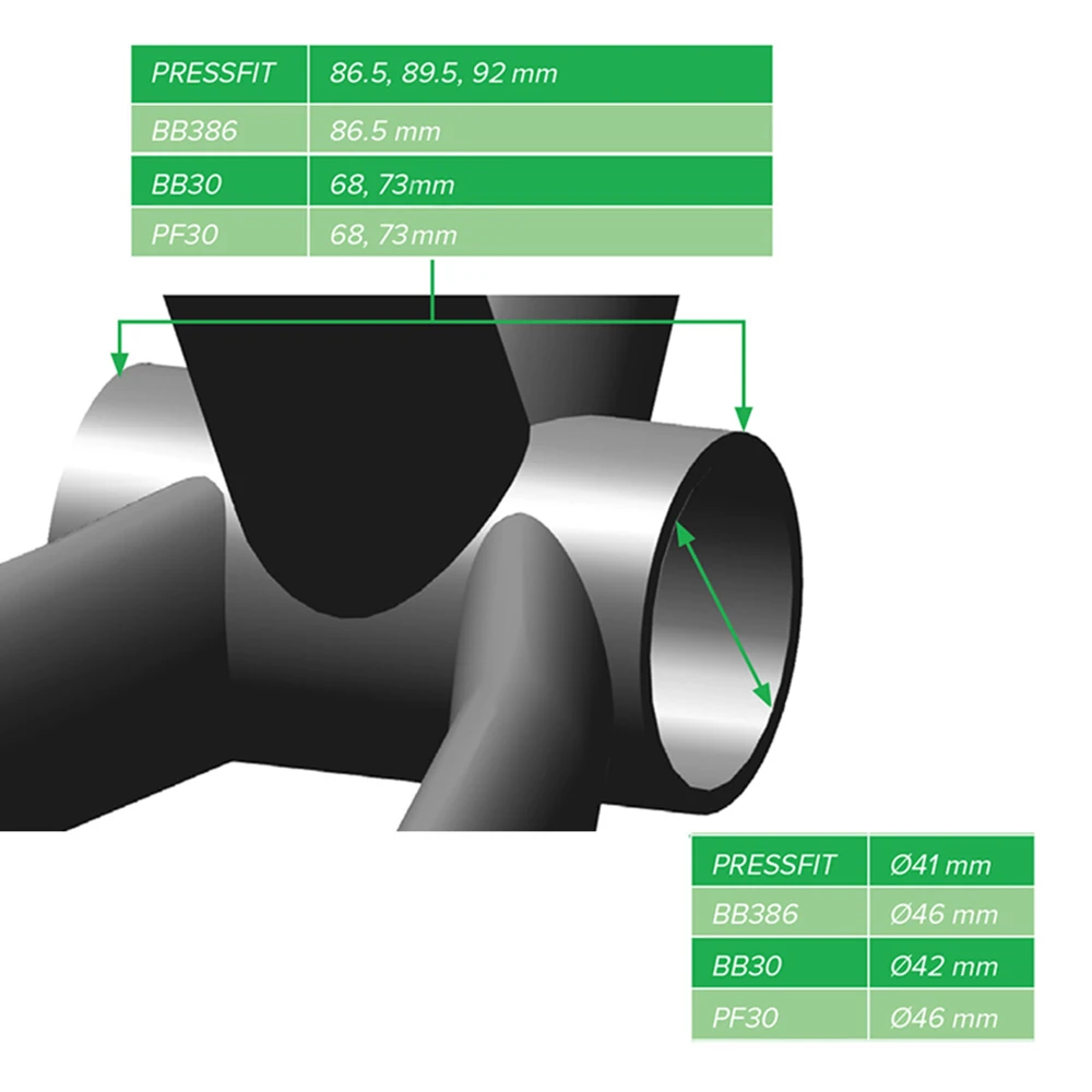 ZTTO BB DUB Bicycle Bottom Bra - Ceramic Bearing Bottom Bracket Bb86 ulasan dan harga