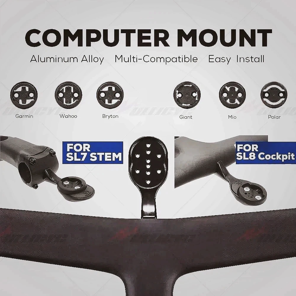 Out‑Front Bike Computer Mount  - Out Front Bike Computer Mount Garmin ulasan dan harga